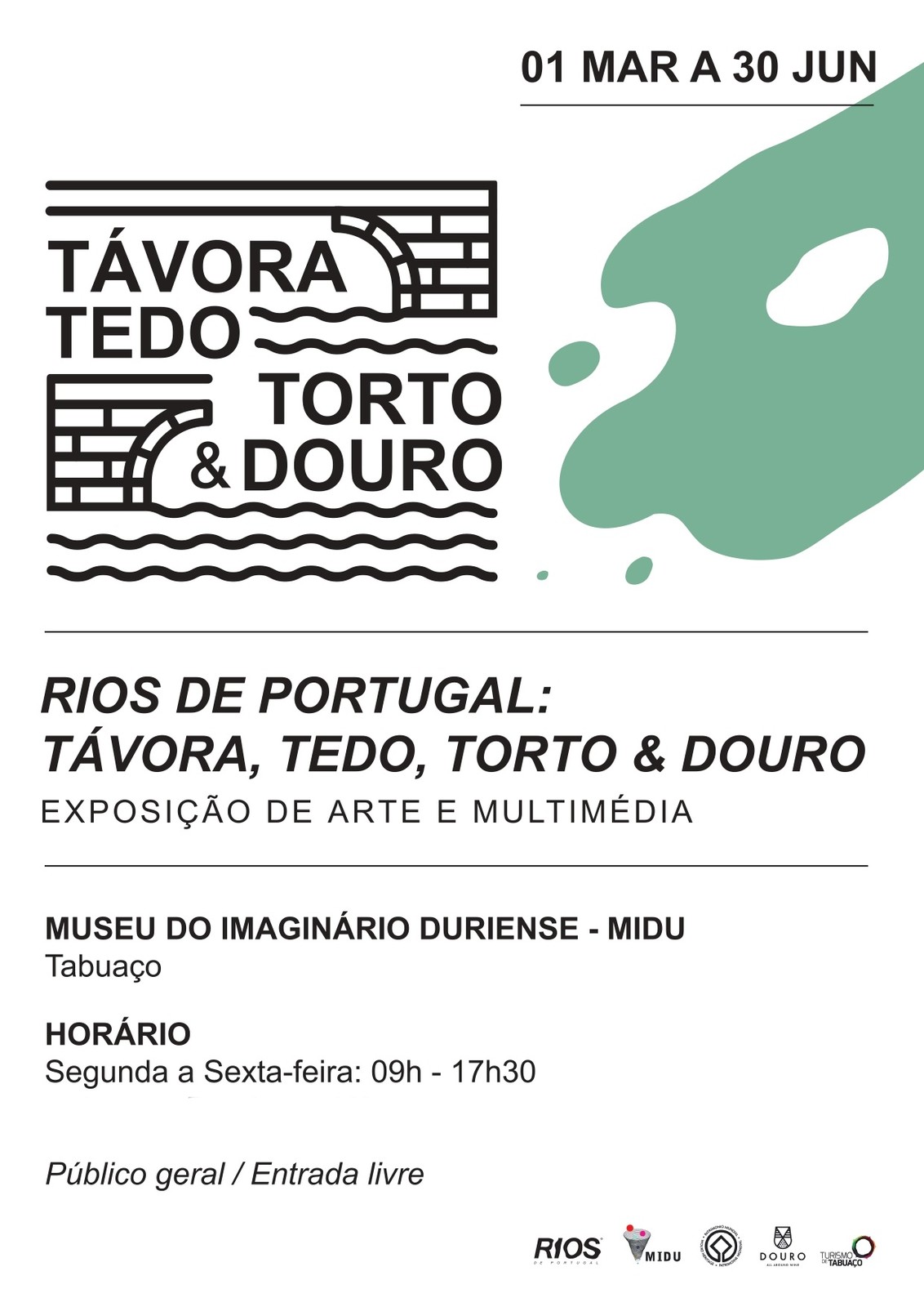 Exposição RIOS DE PORTUGAL: Távora, Tedo, Torto & Douro